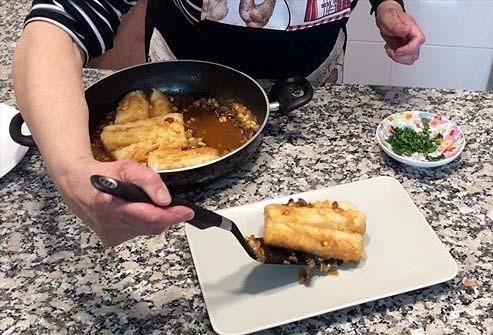 Emplatamos el bacalao