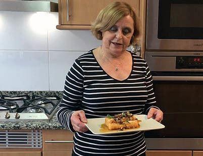 Carmen y el Bacalao a la miel