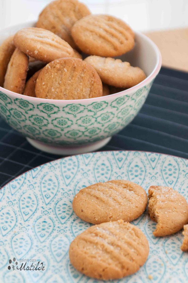 Galletas de mantequilla de cacahuete