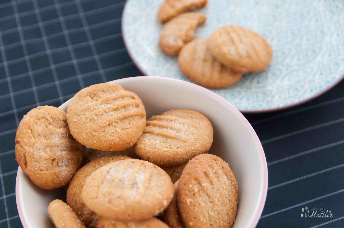 Galletas de mantequilla de cacahuete