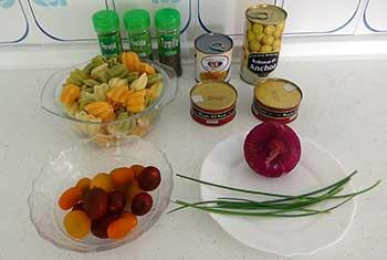 ensalada de pasta