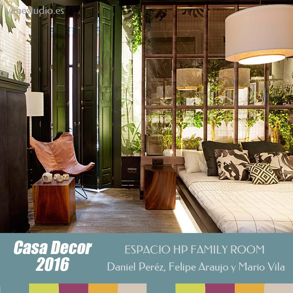 Dormitorio Casa Decor 2016 Espacio HP de Daniel Pérez, Felipe Araujo y Mario Vila
