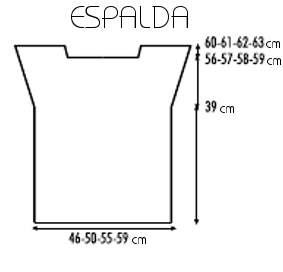 Espalda jersey de manga corta a ganchillo