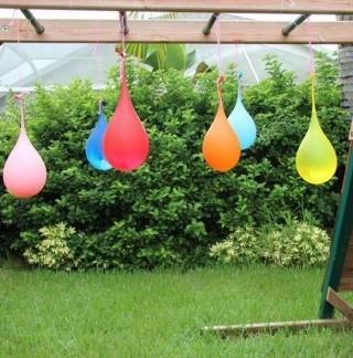globos hinchados de agua para jugar en verano