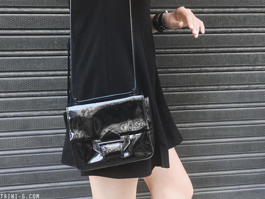 Trini | Reformation dress Vans Old Skool sneakers