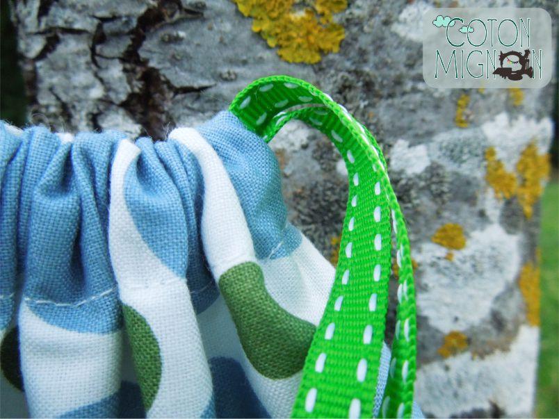 bolsa de tela coton mignon