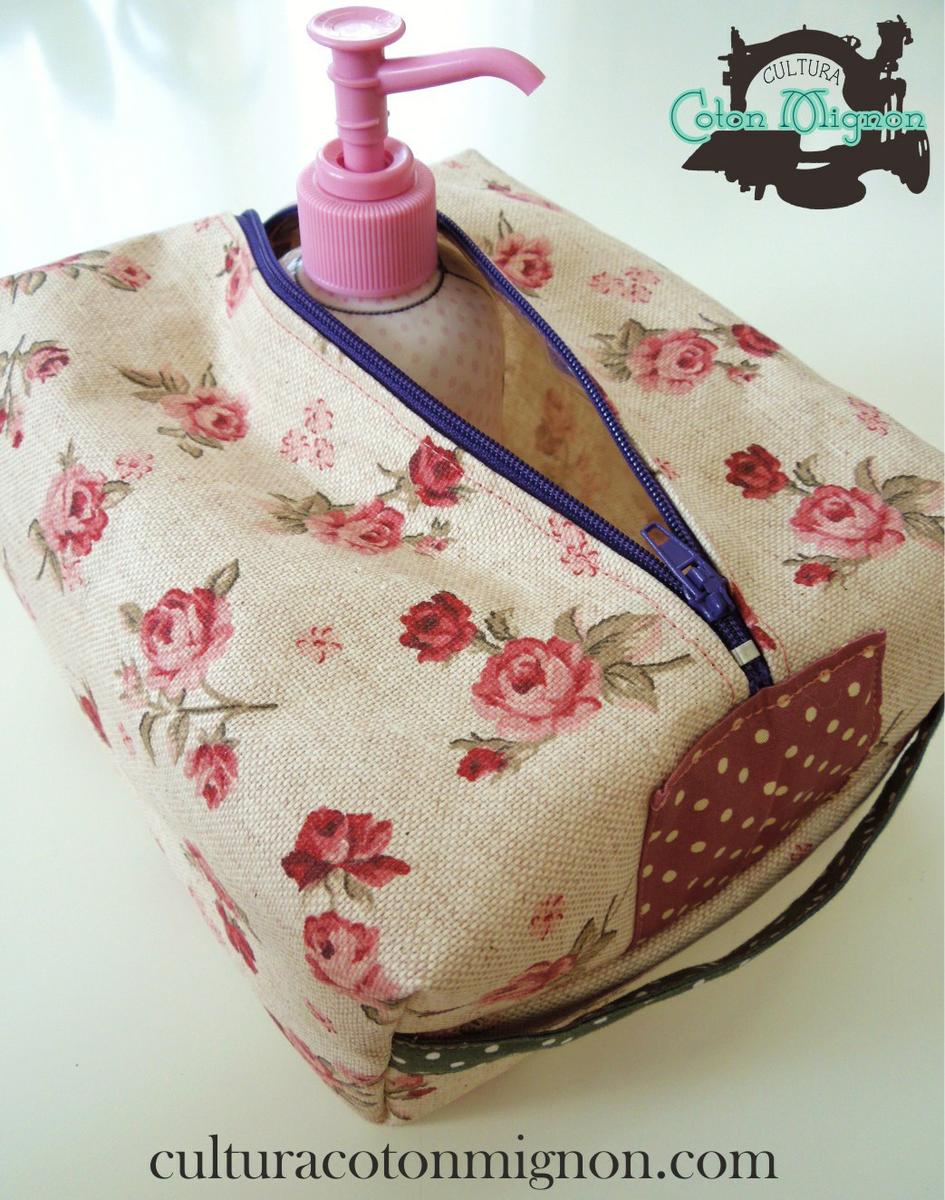 Cómo hacer un Neceser, tutorial paso a paso