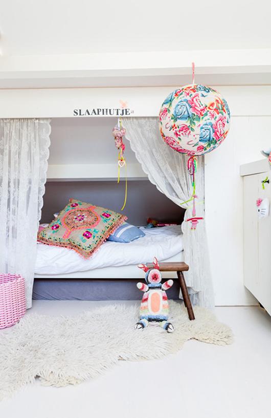 Personalizar-dormitorios-infantiles-inspiración-espacio-de-estilo-bohemio