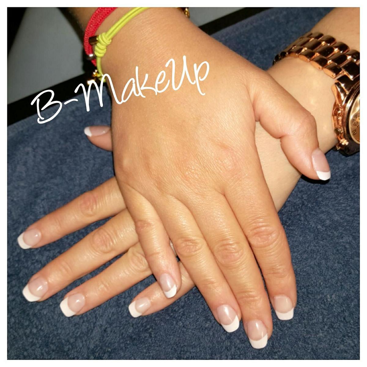 uñas de acrilico alargamiento tips manicura francesa perfecta blanco manicura manos uñas postizas organic nails moldes