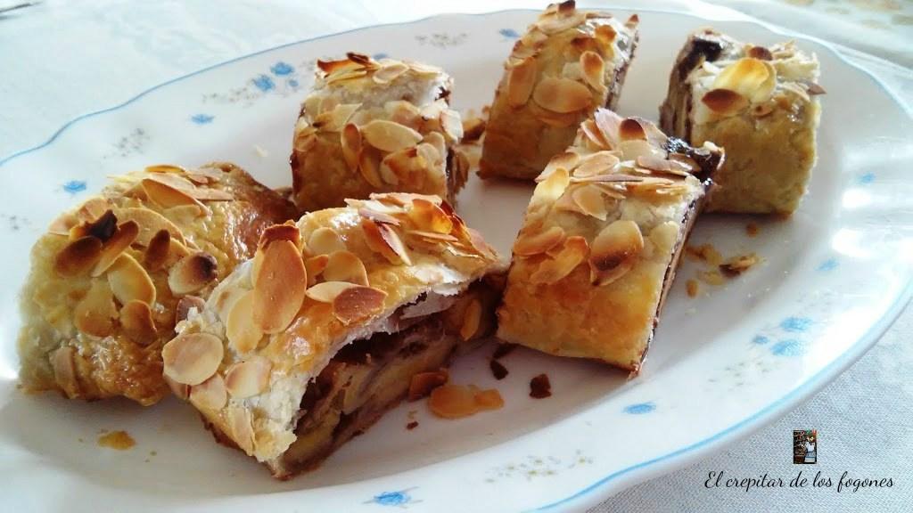 hojaldre de plátano