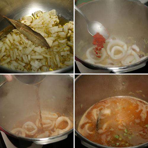 paso-a-paso-Guisantes-con-Calamares