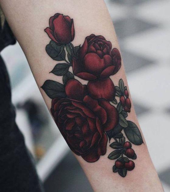 ▷ 1001 + ideas de tatuajes de rosas super bonitos con fuerte significado
