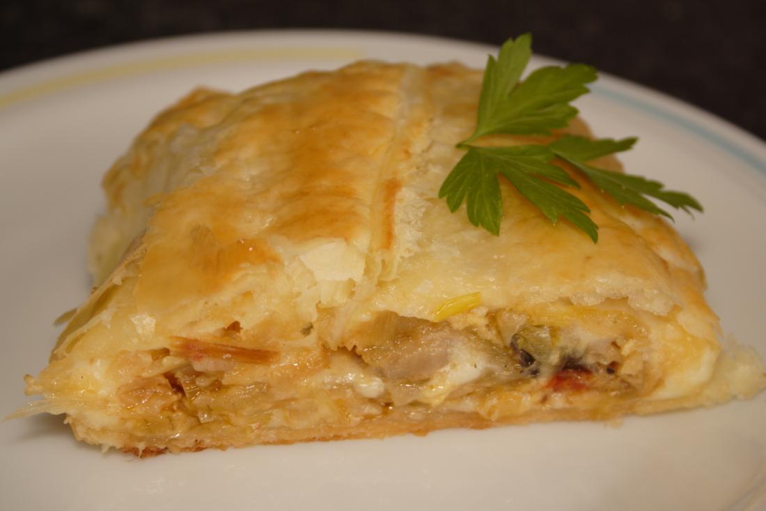 HOJALDRE DE VERDURAS Y QUESO 12