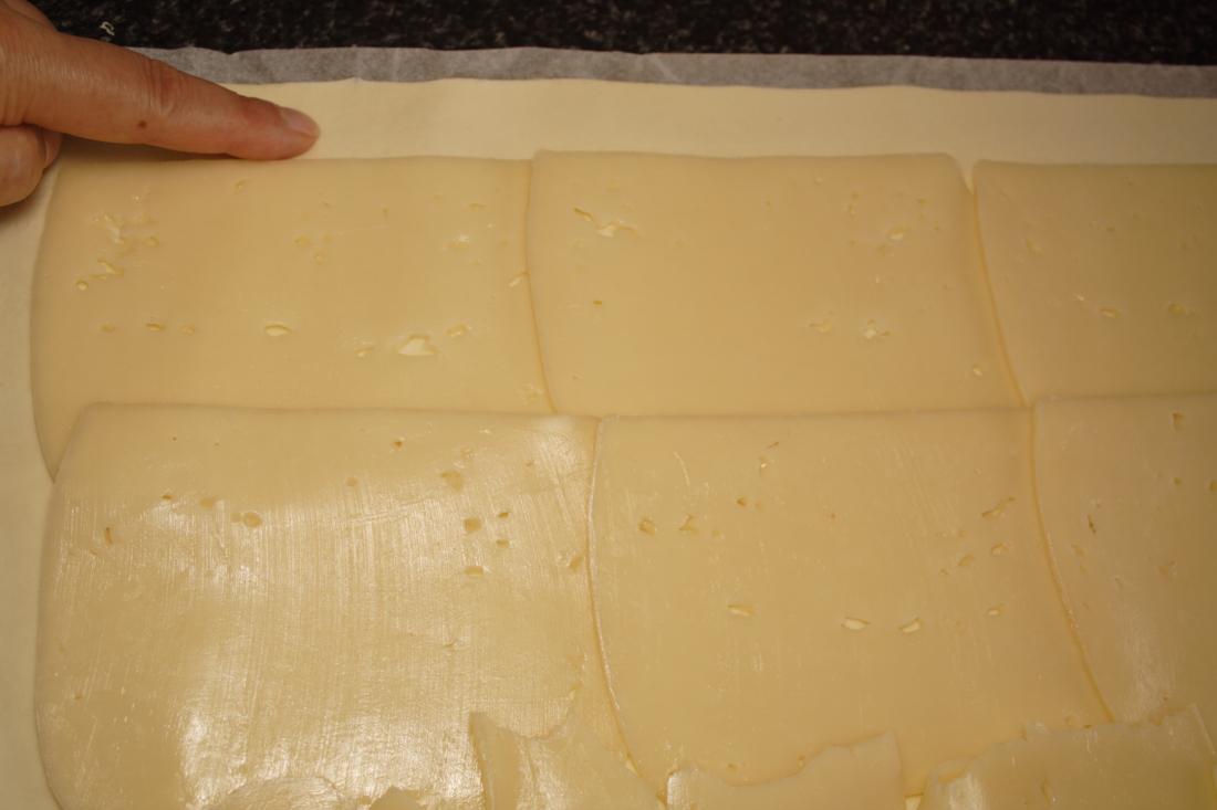 HOJALDRE DE VERDURAS Y QUESO 3