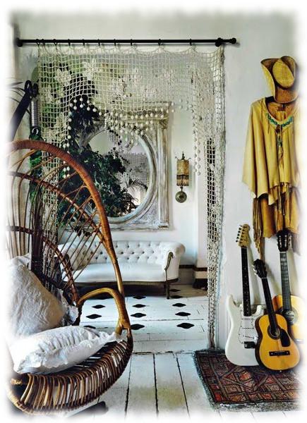 Silla colgante de interior