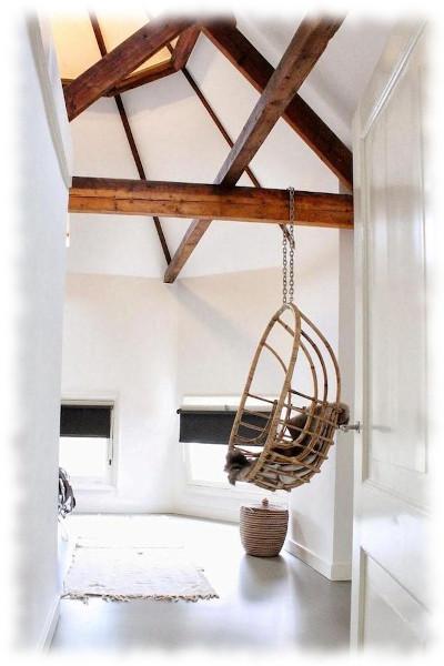 Silla colgante de interior