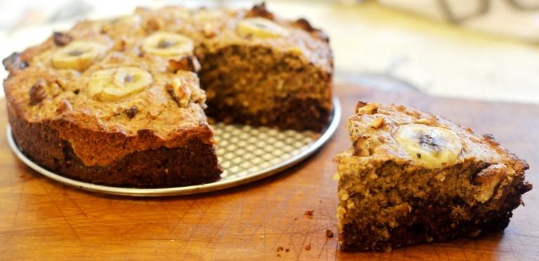 Queque Marmolado de plátano