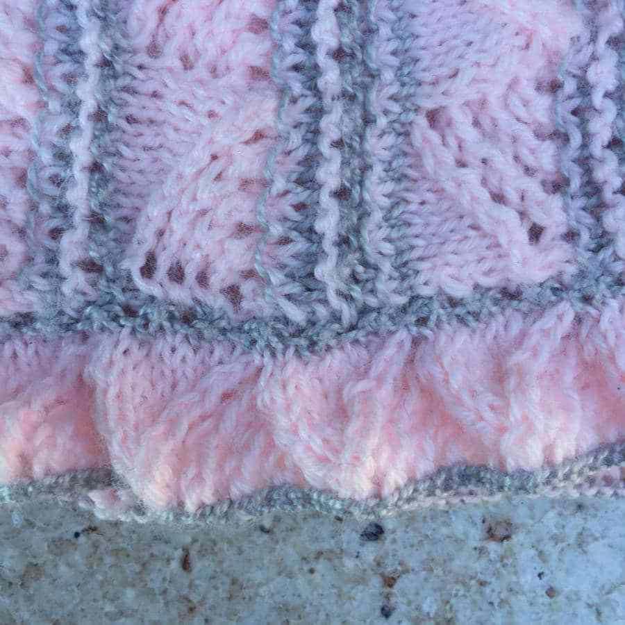 Chaqueta de punto Volante