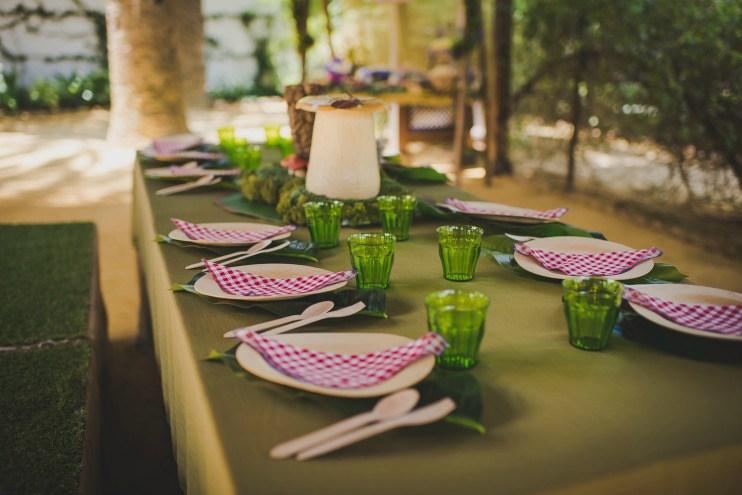 Decoracion de un bautizo dulce