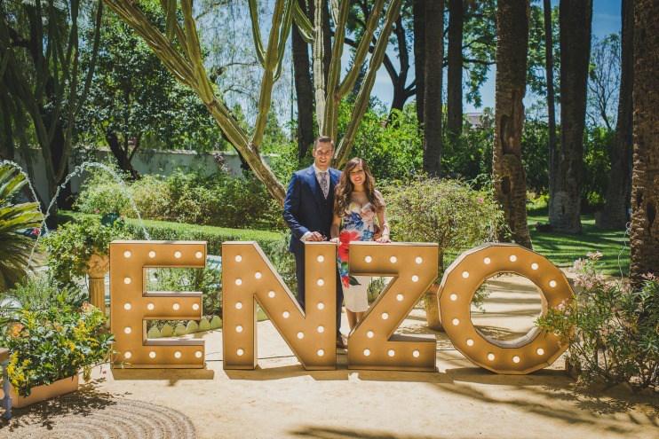 Decoracion de un bautizo dulce