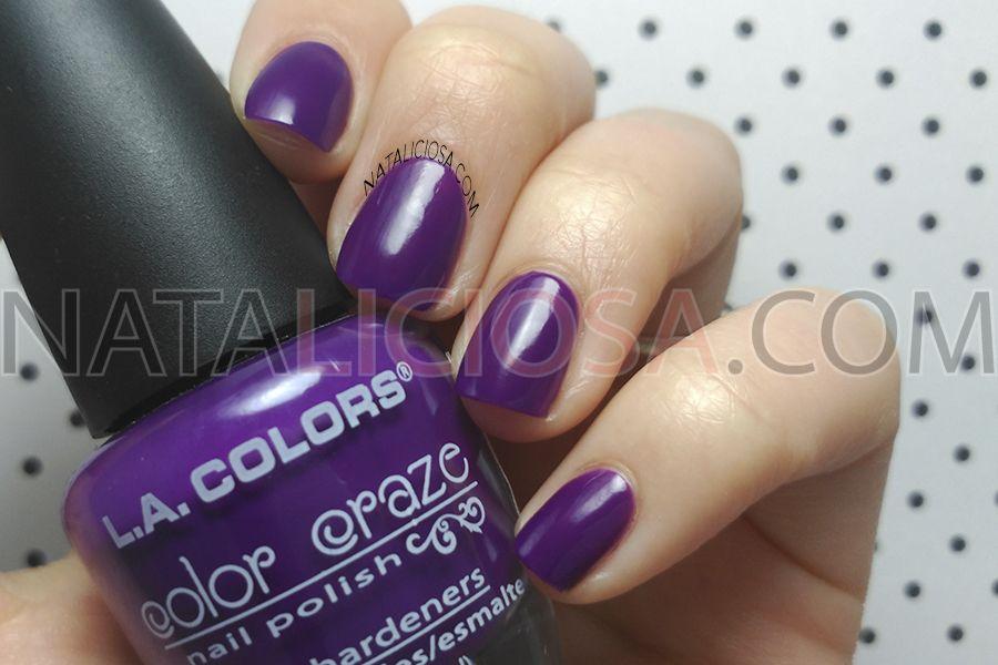 swatches LA Colors Color craze Nail Polish Edgy np512