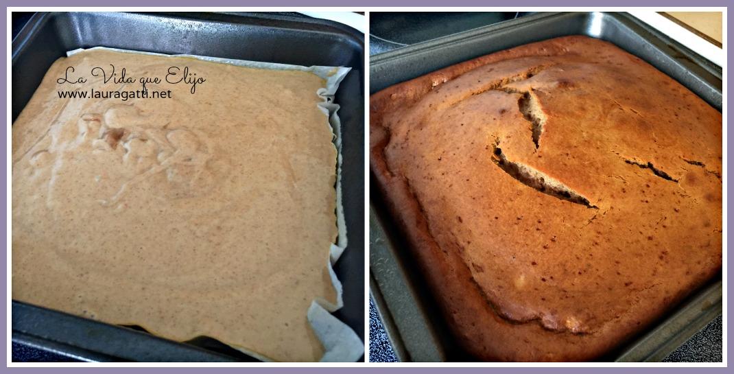 Budín de banana y mantequilla de maní