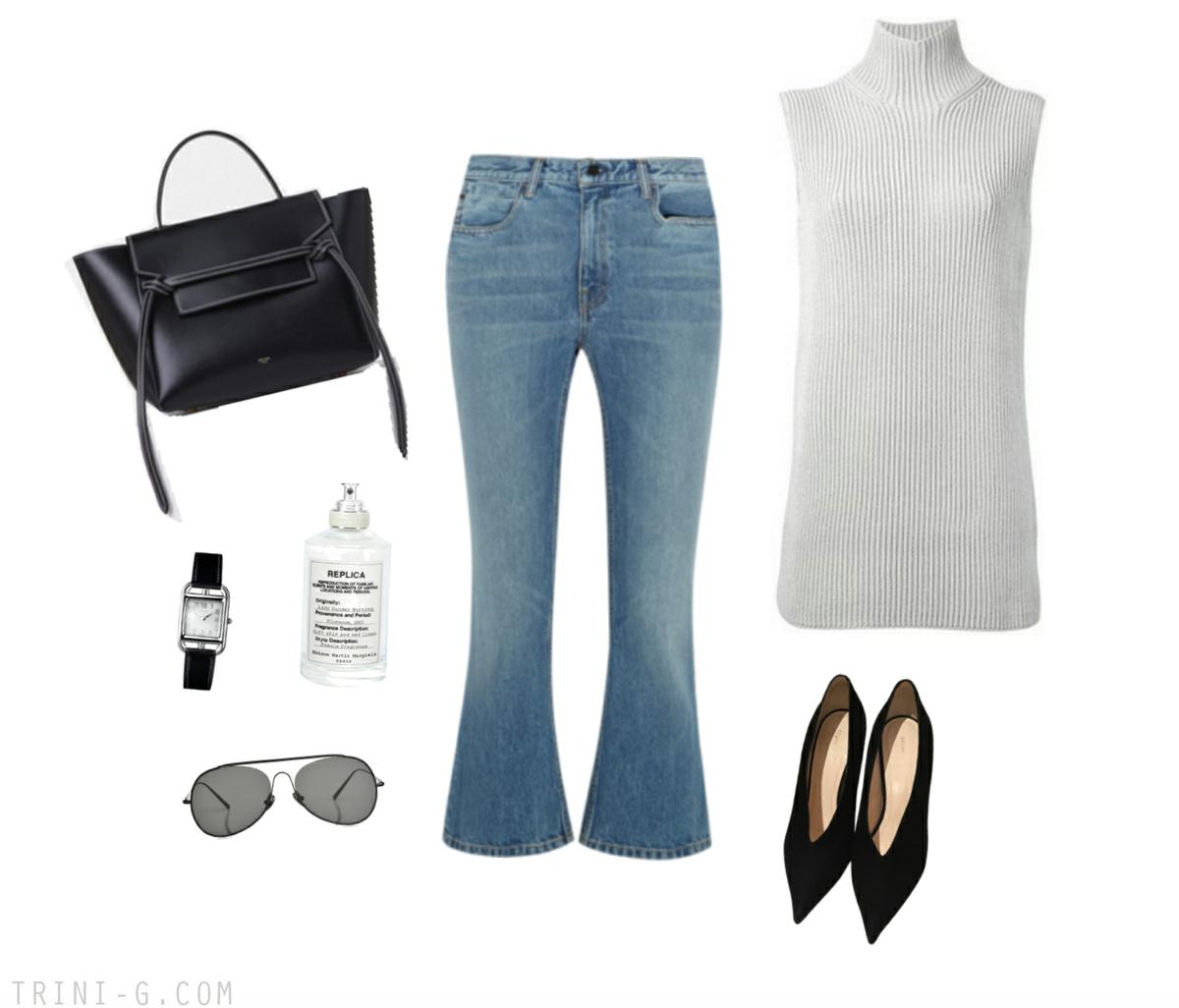 Trini | Celine belt bag Acne Studios sunglasses