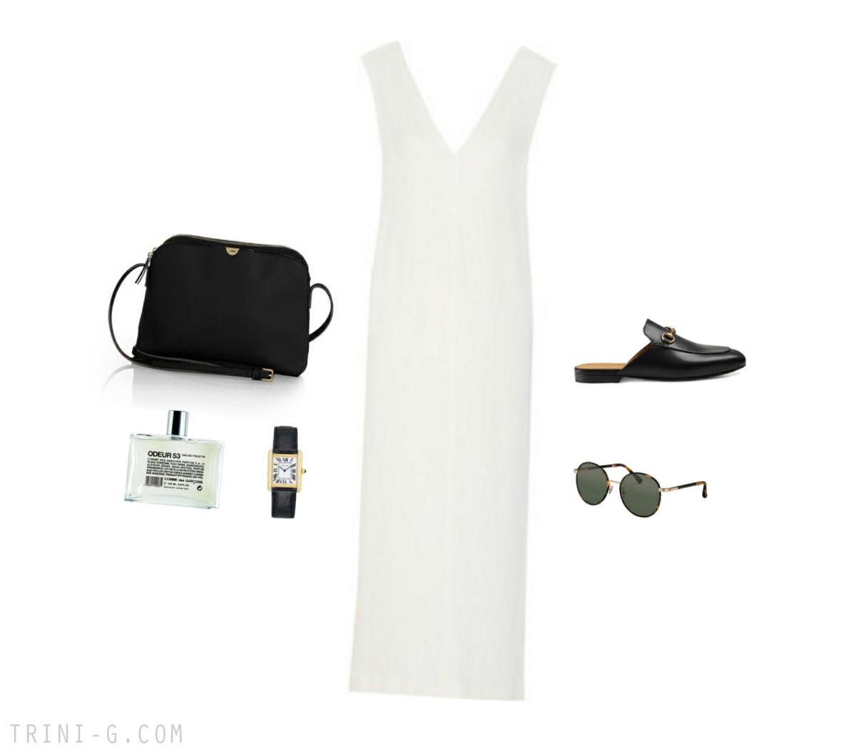 Trini | Joseph dress The Row bag