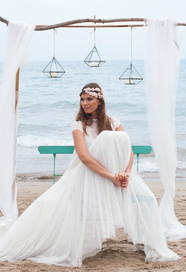 Tejidos vaporosos para bodas