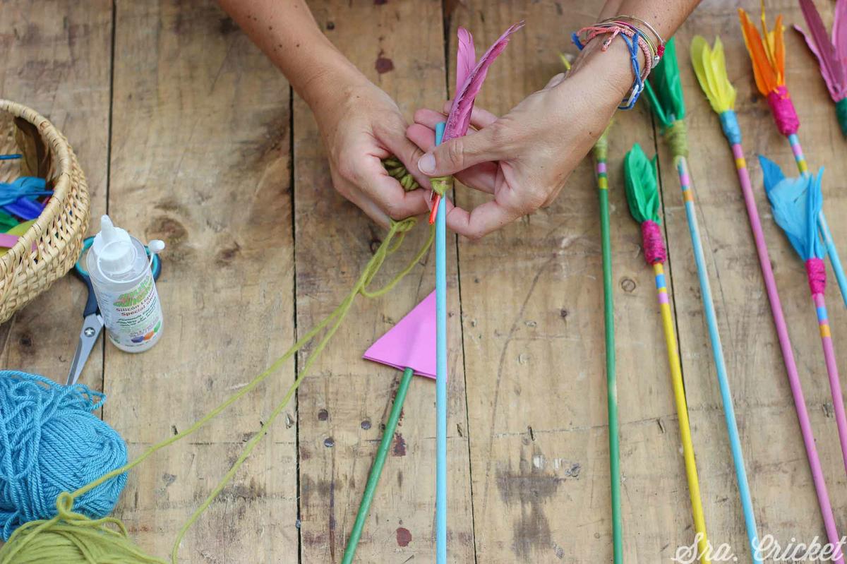 flechas de indio para disfraz