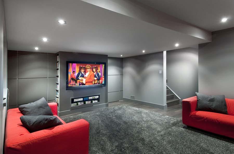 decorar un sotano practic cine