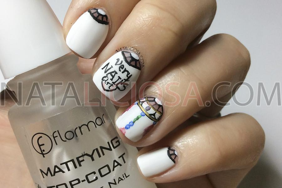 manicura inspirada en very nails art