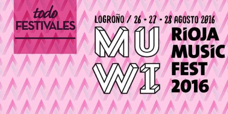 Cartel por días MUWI Rioja Music Fest 2016