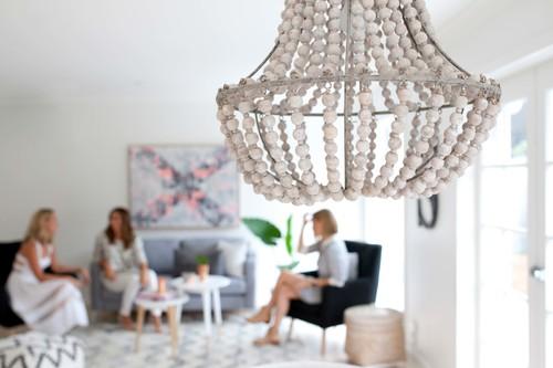 Reforma de una vivienda-antes y después-decoración-detalle-lámpara-comedor