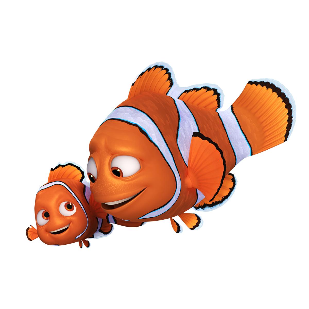 FINDING DORY - Pictured (L-R): One year after his big overseas adventure, NEMO (voice of Hayden Rolence) is back to being a normal kid: going to school and living on the coral reef with his dad and their blue tang neighbor, Dory. His harrowing adventure abroad doesn’t seem to have sapped his spirit. In fact, when Dory remembers pieces of her past and longs to take off on an ambitious ocean trek to find her family, Nemo is the first to offer his help. He may be a young clownfish with a lucky fin, but Nemo wholeheartedly believes in Dory. After all, he understands what it’s like to be different. MARLIN (voice of Albert Brooks) may have traveled across the ocean once, but that doesn’t mean he wants to do it again. So he doesn’t exactly jump at the opportunity to accompany Dory on a mission to the California coast to track down her family. Marlin, of course, knows how it feels to lose family, and it was Dory who helped him find Nemo not so long ago. The clownfish may not be funny, but he’s loyal—he realizes he has no choice but to pack up his nervous energy and skepticism and embark on yet another adventure, this time to help his friend. ©2016 DisneyPixar. All Rights Reserved.