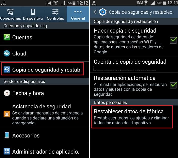 restaurar de fabrica android restablecer 01