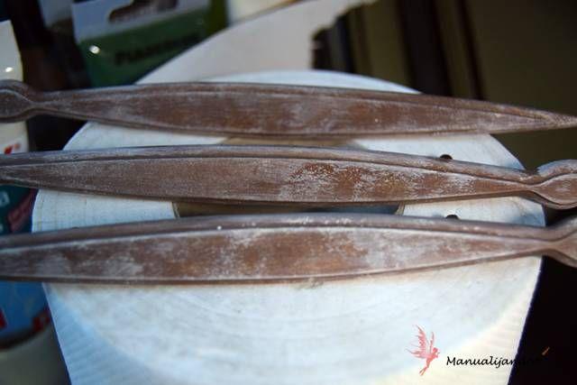 Restauración de un mueble para los abanicos 06