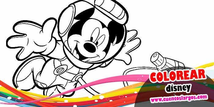 Colorear dibujos películas DISNEY