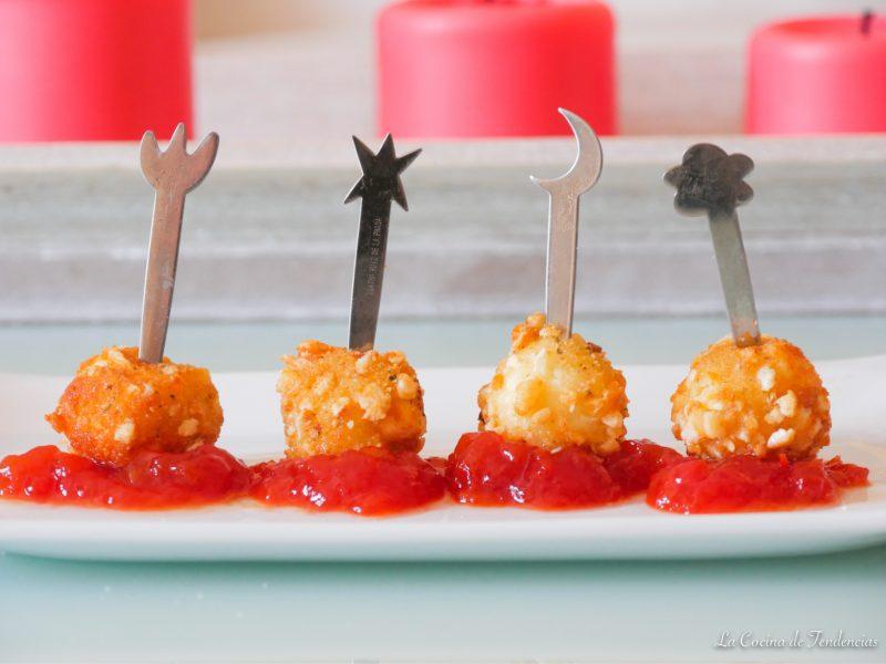 Bolitas de queso con quicos