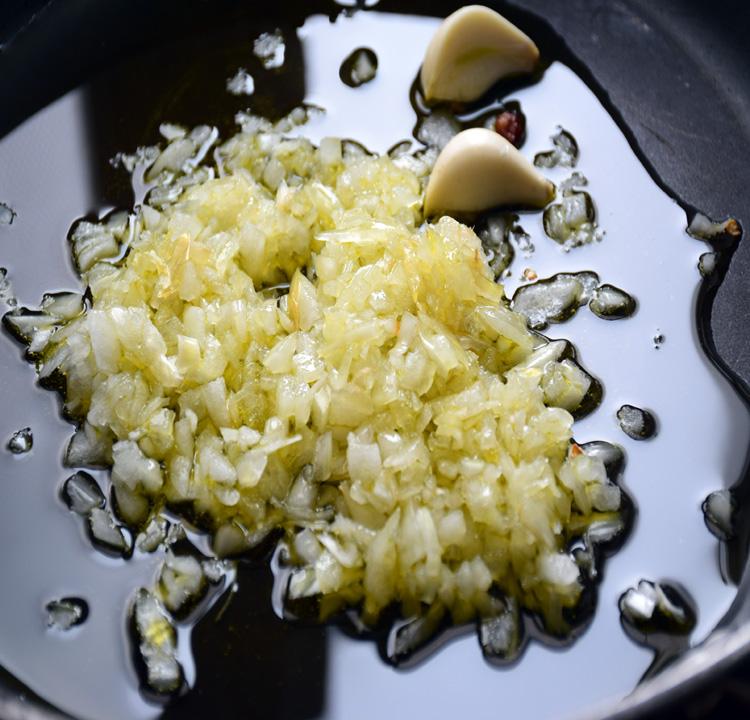 pasta con calabaza y bacon