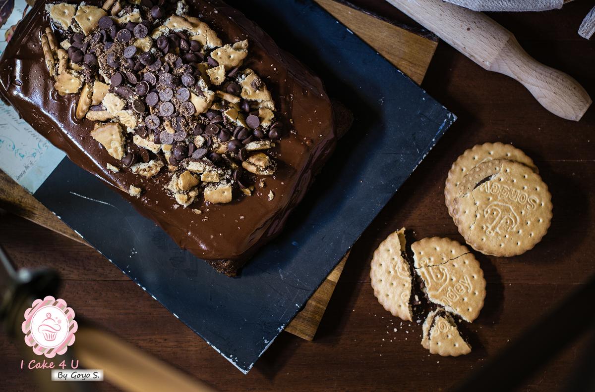 Pastel de Galletas Principe