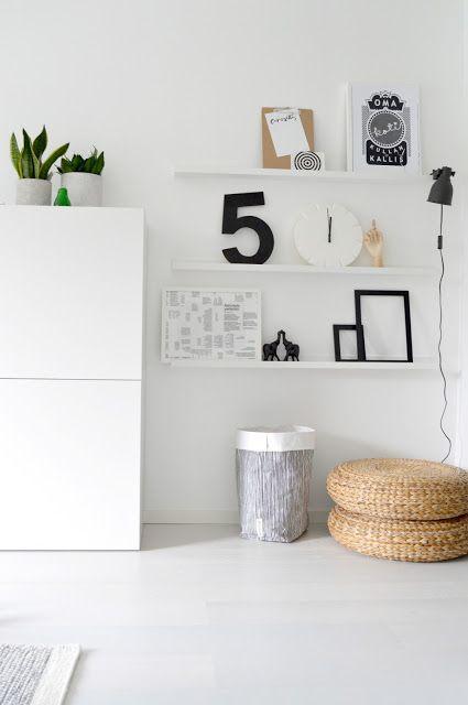 Mezclar acabados de madera con mimbre