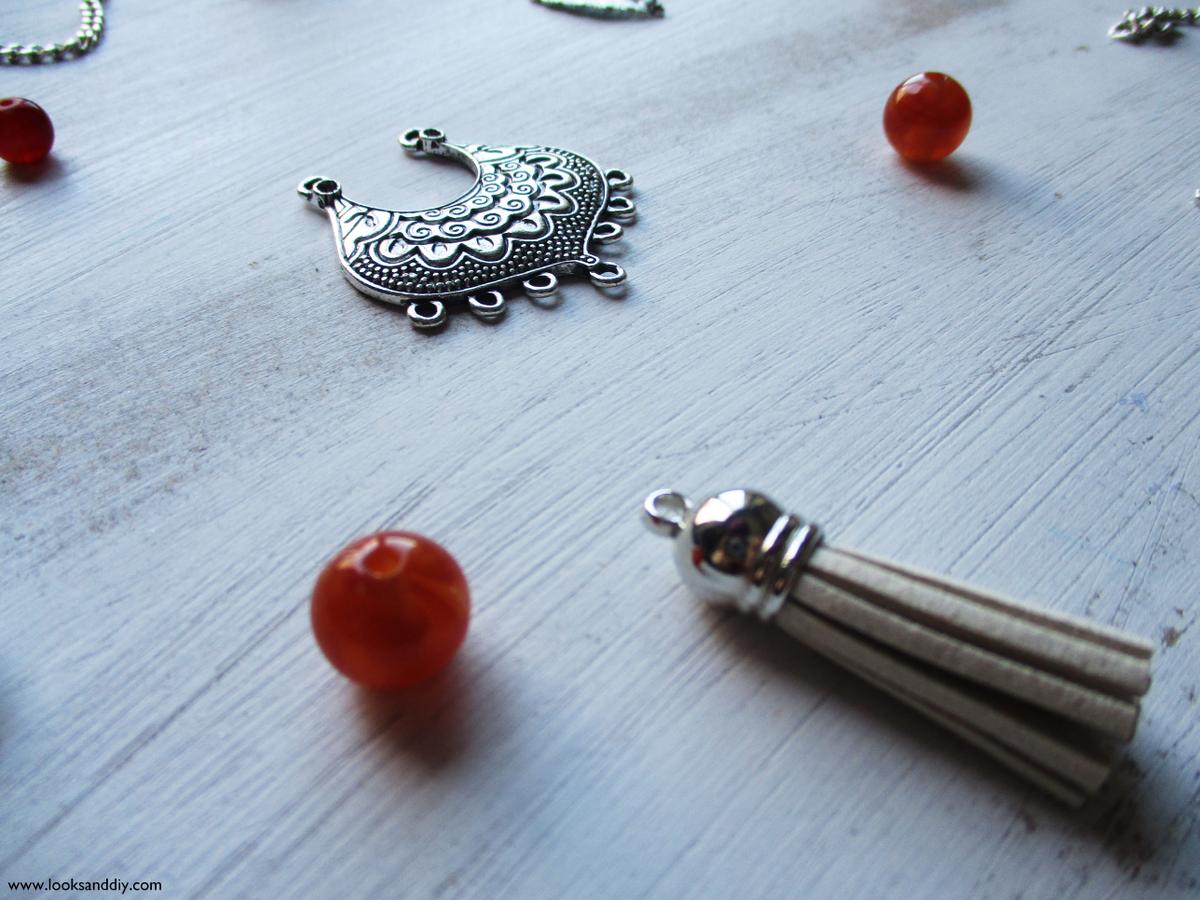 DIY collar largo de moda LOOKS AND DIY 3-min