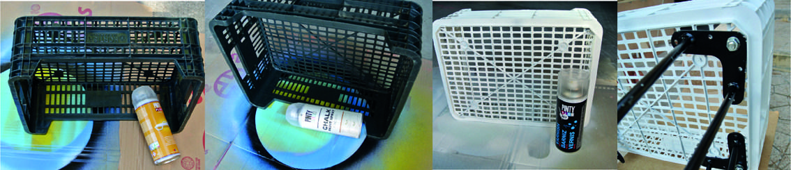 Reciclar una caja de plástico