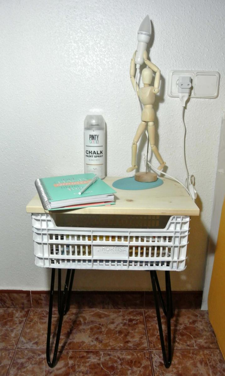 Reciclar una caja de plástico