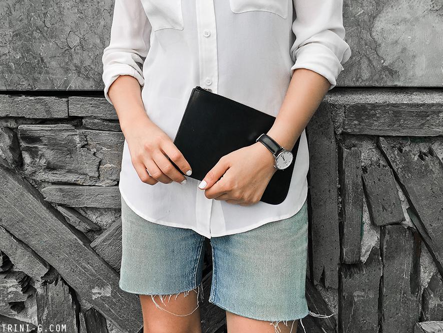 Trini | Equipment signature shirt Hermes Oran sandals