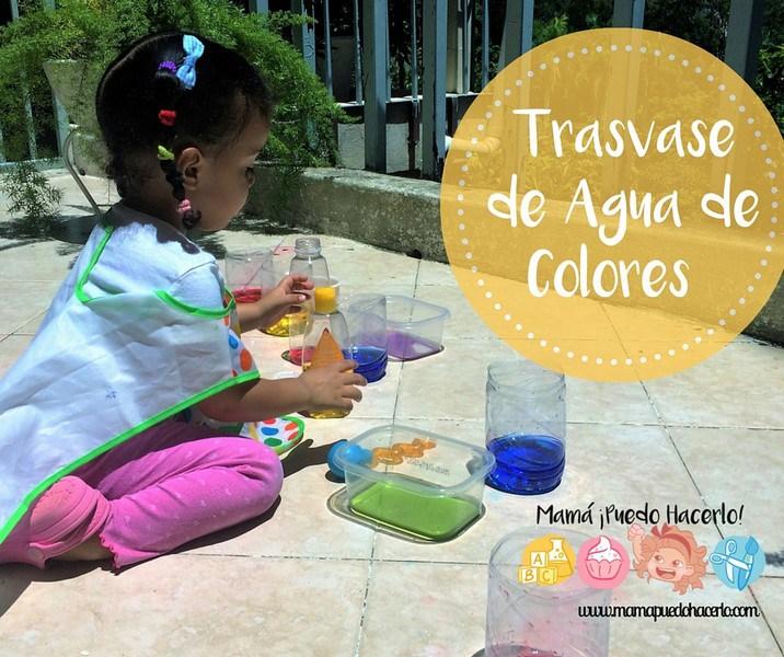 Trasvase de Agua de Colores 