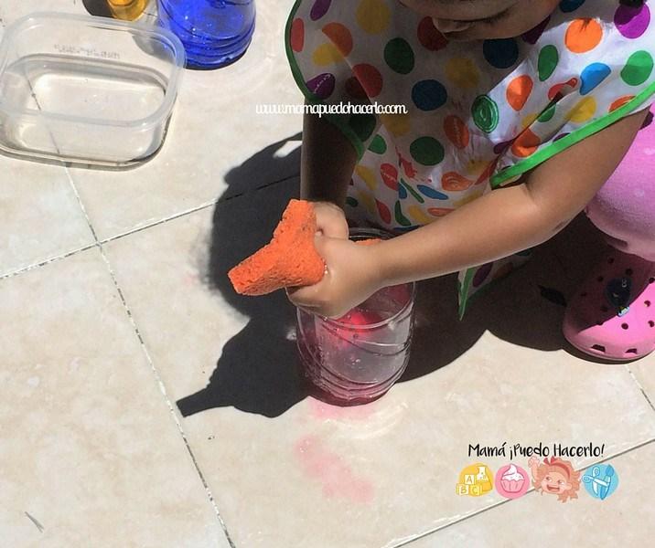 Trasvase de Agua de Colores 