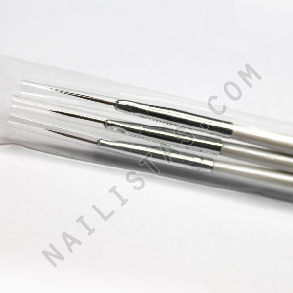 Set 3 pinceles pelo extralargo