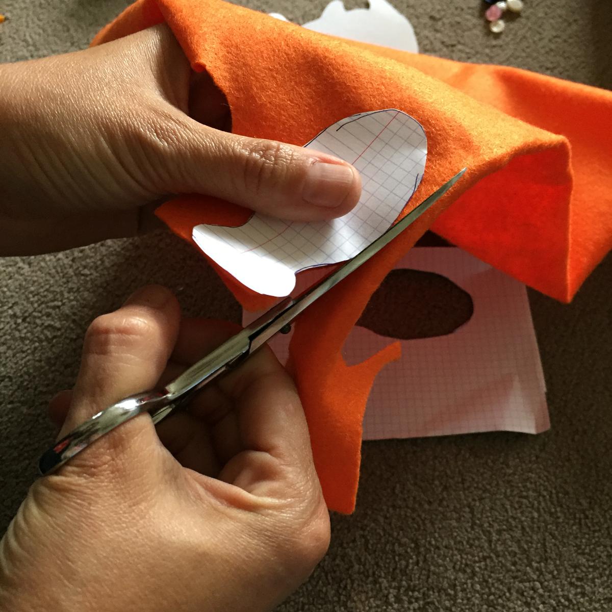 realizamos las siluetas de los peces (doble)